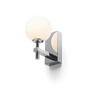 K zrcadlu - RED R14388 PEGGY nástěnná chrom/opálové sklo 230V G9 6W IP44 - RED - DESIGN RENDL - foto 2