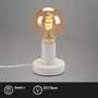 Stolní lampy dekorační - BRILO 7023-016 Stolní lampa, pr. 10 cm, max. 10 W, bílé - BRILO - foto 2
