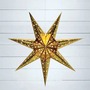 Interiérové dekorace - MAR 703614 Nanna zlatá závěsná hvězda 75 cm - Markslöjd - foto 2