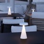 Na stůl - LD 19302-16 ALWA LED stolní lampa na baterie bílá stmívatelné dotykem IP44 vnitřní i venkovní svítidlo 2700K - JUST LIGHT - foto 2