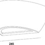 Nepřímé osvětlení - IMPR 341179 Deko-Light nástěnné přisazené svítidlo Netito II 230V E14 1x max. 25W 245 mm šedá - foto 2