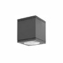 Přisazená - NV 9020022 Venkovní stropní svítidlo CERISE tmavě šedý hliník a skleněný difuzor GU10 1x7W IP54 220-240V bez žárovky - NOVA LUCE - foto 2