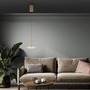 Dekorativní - PN 2279-97 LED závěsné svítidlo ELIPSA, bronzová, stmívatelné Comfort-Lift, 3000K - PAUL NEUHAUS - foto 2