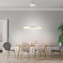 Kruhová - PN 2382-16 TITUS LED závěsné svítidlo 60x60 bílá, kruhové, stmívatelné, paměťová funkce, moderní SimplyDim 3000K - PAUL NEUHAUS - foto 2
