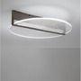 Kruhová - NV 9054447 Stropní svítidlo NOAH kávově hnědý hliník a akryl LED 36W 230V 3000K IP20 stmívatelné - NOVA LUCE - foto 2