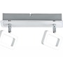 Bodová - P 66639 Spotové svítidlo Frame LED bílá / chrom vč.zdroje 2x4,5W - PAULMANN - foto 2