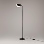 Stojací lampy - M MOD126FL-01B Stojací lampa Mollis 28W černá kov/akrylát moderní - MAYTONI - foto 2