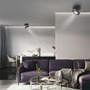 Bodová - PN 9051-18 LED stropní svítidlo PURE Oculis, černá , stmívatelné, otočné a nastavitelné 2700K - PAUL NEUHAUS - foto 2
