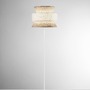 Stojací lampy - FAN I-GAZEBO-PT-BB Stojací lampa Gazebo přírodní ratan + béžová, 1 x E27, pr. 40 x 145 cm - FANEUROPE - foto 2