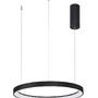 Kruhová - NV 9853682 Závěsné svítidlo PERTINO černý hliník a akryl LED 38W 230V 3000K IP20 stmívatelné - NOVA LUCE - foto 2
