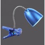 Přisazená - LD 13601-56 LULIN LED svítidlo se svorkou,spot se šroubem, lampa na čtení, modrá 3000K - LEUCHTEN DIREKT / JUST LIGHT - foto 2