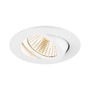 Kruhová - LA 1007433 NEW TRIA® UNIVERSAL 68 stropní vestavné svítidlo, 2500/3000/4000K, 38°, IP 20, kulaté, bílá - BIG WHITE (SLV) - foto 2