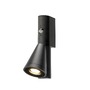 Nástěnná - LA 1008010 T-TUBE nástěnné svítidlo pro povrchovou montáž, GU10, jednoduché, senzor, IP44, max. 10 W, černé - BIG WHITE (SLV) - foto 2