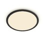 Kruhová - PH 8719514327207 LED Koupelnové svítidlo Philips Superslim CL550 8719514327207 15W 1300lm 2700K IP44 25cm černé, 3-krokové stmívání - PHILIPS (929002667501) - foto 2