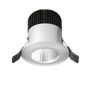 Kruhová - RED R10457 ICCO kruhová zápustná stříbrnošedá  230V/650mA LED 7W 3000K - RED - DESIGN RENDL - foto 2