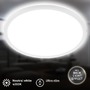 Kruhová - BRILO 3864416 Slim Case stropní svítidlo pr.42 cm - 22W, 3000lm, neutrální bílá, LED, bílé - BRILO - foto 2