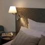 Dekorativní - FARO 24007-11 ETERNA levá chrom/béžová nástěnná lampa se čtecí lampičkou - FARO - foto 2