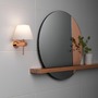 Dekorativní - AST 1050009 Nástěnné svítidlo Roma 40W G9 vč. stínítka zlatá - ASTRO Lighting - foto 2