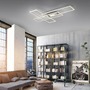 Hranatá - LD 14693-55 Svítdlo stropní ASMIN LED stříbrná barva, 99x29cm, hranaté, stmívatelné, downlight+sidelight 2700-5000K - LEUCHTEN DIREKT / JUST LIGHT - foto 2