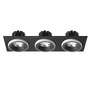 Hranatá - RED R14589 SHARM LED vestavné světlo, sady černá/bílá - RED - DESIGN RENDL - foto 2