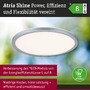 Kruhová - P 71274 LED Panel Atria Shine IP44 kruhové 298mm 14,8W 3000 - 6500K matný chrom - PAULMANN - foto 2