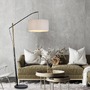 Stojací lampy - LD 14185-16 GREEN SOFI LED stojací svítidlo černé s imitací dřeva šňůrový vypínač nadčasový design - LEUCHTEN DIREKT / JUST LIGHT - foto 2