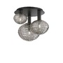Dekorativní - FAN I-RIPPLE-PL3-NER Stropní přisazené svítidlo Ripple černá, 3xE27, 53,5 x 39 cm - FANEUROPE - foto 2