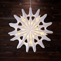 Interiérové dekorace - MAR 703480 Alnäs bílá závěsná hvězda 55 cm - Markslöjd - foto 2