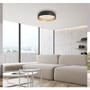 Kruhová - LD 14215-18 OSKO LED stropní svítidlo průměr 40 černá stmívatelné dálkovým ovladačem CCT 2700-5000K - JUST LIGHT - foto 2