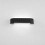 Dekorativní - FAN LED-NIKE-AP-NER Nástěnné LED svítidlo Nike (černé, kov) 30 W, 4400 lm, DIP‑CCT 2700 / 3200 / 4400 K, 40 x 8 x 9,2 cm - FANEUROPE - foto 2