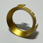 Stínidla, kryty, clony - SLC SLC1368 Vnitřní dekorativní kroužek pro svítidlo Art zlatý - TLG - foto 2