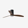 Ventilátory - FARO 32042-10 MINI TUBE FAN M LED, černá/dřevo, stropní ventilátor s DC motorem - FARO - foto 2