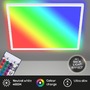 Hranatá - BRILO 7091-416 Slim svítidlo LED panel, 42 cm, 2700 lm, 22 W, bílé - BRILO - foto 2