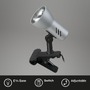 Stolní lampy s klipem - BRI 2794014P Svítidlo se svorkou 11,5 cm 1x E14 40W titan (starý kód: BRI 2794-014P) - BRILONER - foto 2