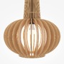 Kónická - M MOD193PL-01W1 Závěsné svítidlo Roots E27 40W béžová kov designové - MAYTONI - foto 2
