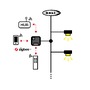 Stmívače - SLC S24022 SmartOne převaděč Pill DALI DT6 / DT8 Zigbee IP20 - TLG - foto 2