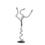 Stojací lampy - FAN I-LOVER-PT3-NERO Stojací lampa Piantana Lover, černá, 3 x E14, 120 x 165 cm - FANEUROPE - foto 2