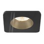 Hranatá - LA 1007338 NEW TRIA® 68 kroužek pro vestavbu do stropu, D: 8,3 Š: 8,3 H: 3,55 cm, IP 65, vč. skla, černá - BIG WHITE (SLV) - foto 2