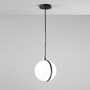Závěsná - FAN LANT-ORBIT/S1 Závěsné venkovní svítidlo ORBIT černá, 1xE27, IP44, 20 x 130 cm - FANEUROPE - foto 2