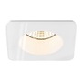 Hranatá - LA 1007339 NEW TRIA® 68 kroužek pro vestavbu do stropu, D: 8,3 Š: 8,3 H: 3,55 cm, IP 65, vč. skla, bílá - BIG WHITE (SLV) - foto 2