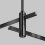 Lištové Magnetic Maytoni Flarity - M TRA159C-D1-B Upevnění ke stropu dvojité dlouhé 700 mm pro magnetickou lištu 24 V Flarity TRA159C-D1-B - MAYTONI - foto 2