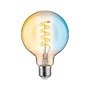 E27 - P 29159 Filament 230V Smart Home Zigbee 3.0 LED Globe G95 E27 7,5W měnitelná bílá stmívatelné zlatá - PAULMANN - foto 2