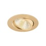 Kruhová - LA 1007447 NEW TRIA® 95 kroužek pro vestavbu do stropu, D: 11 H: 2,6 cm, IP 20, růžové zlato - BIG WHITE (SLV) - foto 2