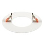 Pojistky, baterie, startéry - LA 1006144 Numinos® M montážní rámeček kulatý 240/120 mm bílý - BIG WHITE (SLV) - foto 2