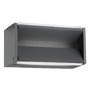 Nástěnná - NV 713122 Venkovní nástěnné svítidlo TWIN tmavě šedý hliník akrylový difuzor LED 2x5W 3000K 220-240V rotační 0-90st. IP54 - NOVA LUCE - foto 2