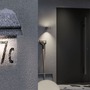 Nástěnná - P 94694 Solární LED domovní číslo a svítidlo Neda IP44 3000K černá - PAULMANN - foto 2