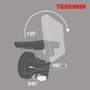 Reflektory - TF 304305TF TELEFUNKEN LED venkovní svítidlo 24 cm 16W 1600lm černá - BRILONER - foto 2