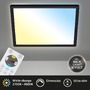 Hranatá - BRILO 7081015 Slim CCT svítidlo LED panel, 29,3 cm, 18 W, černá (starý kód: BRILO 7081-015) - BRILO - foto 2