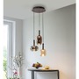 Dekorativní - PN 2679-70 IRIDES LED závěsné svítidlo 3 ramenné nastavitelná výška Comfort Lift paměťová funkce SimplyDim 3000K - PAUL NEUHAUS - foto 2