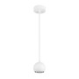 Subtilní - LA 1008173 LIGHT EYE® 90 závěsné svítidlo, GU10, délka závěsu 150cm, 1x max. 6W, matně bílá - BIG WHITE (SLV) - foto 2